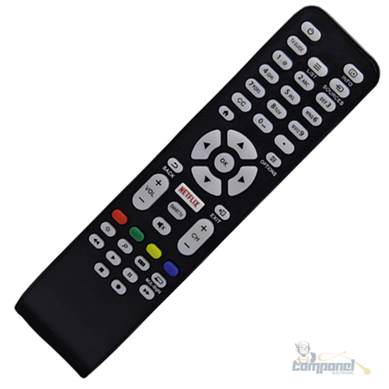 Controle Remoto Tv Aoc Smart Tv Netflix RBR-7463
